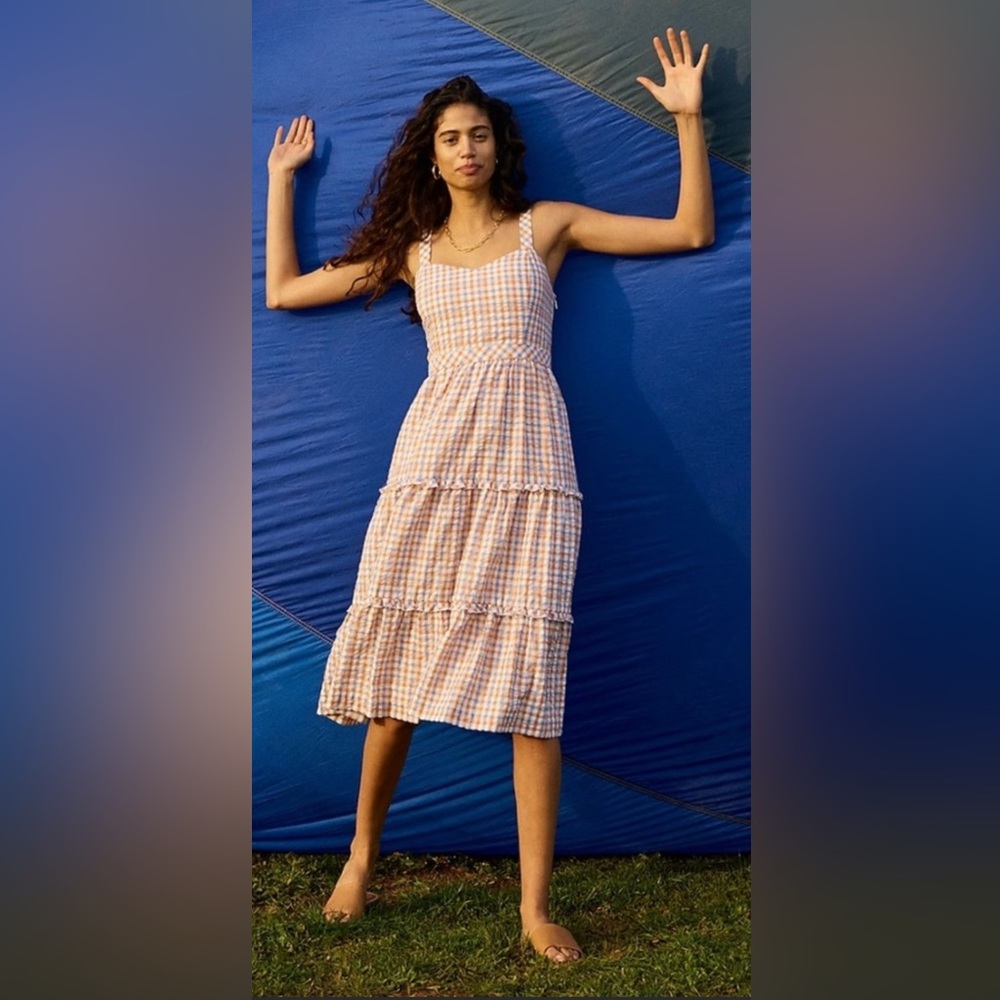 Madewell Gingham Dress Size 4